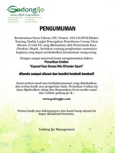 Pengumuman