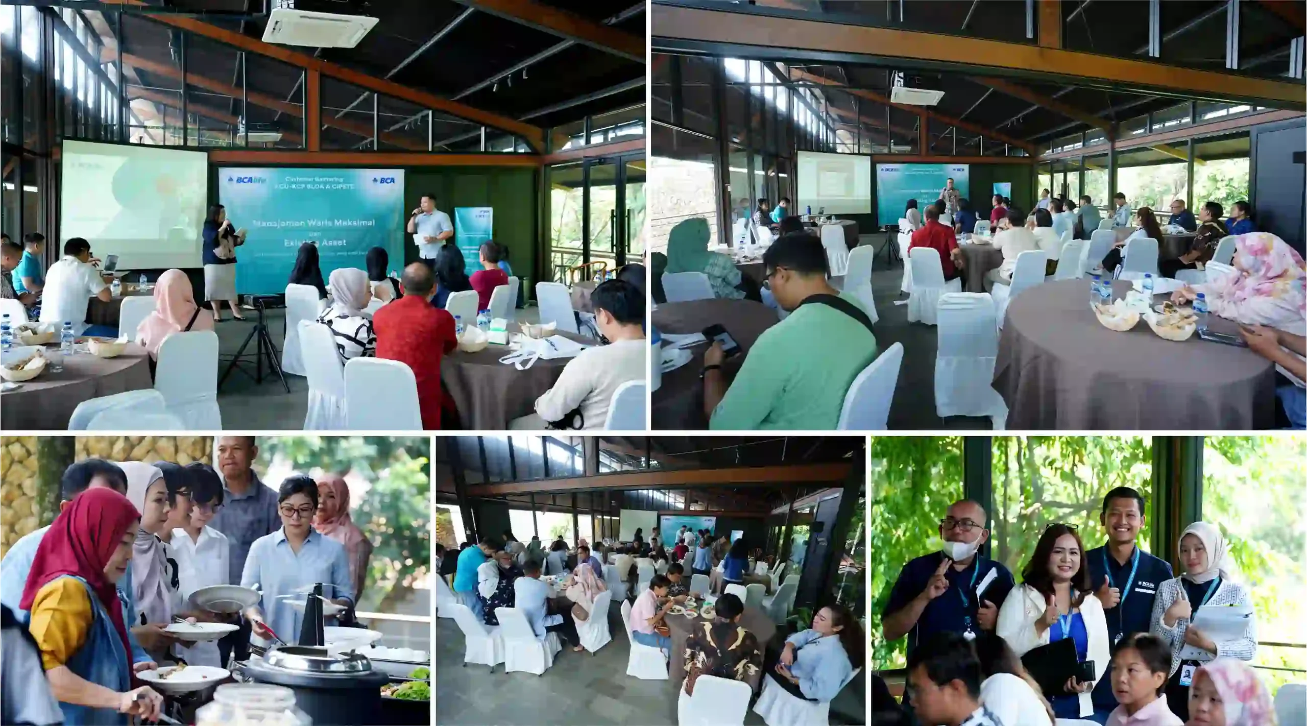 Gathering perusahaan dan keluarga di Private Room Godongijo Depok