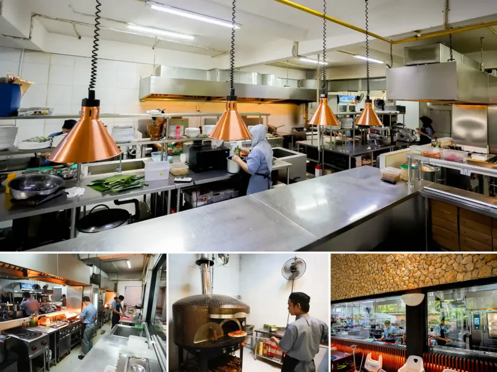 Tim kuliner dan dapur profesional The Waterfall Resto by Godongijo, Depok