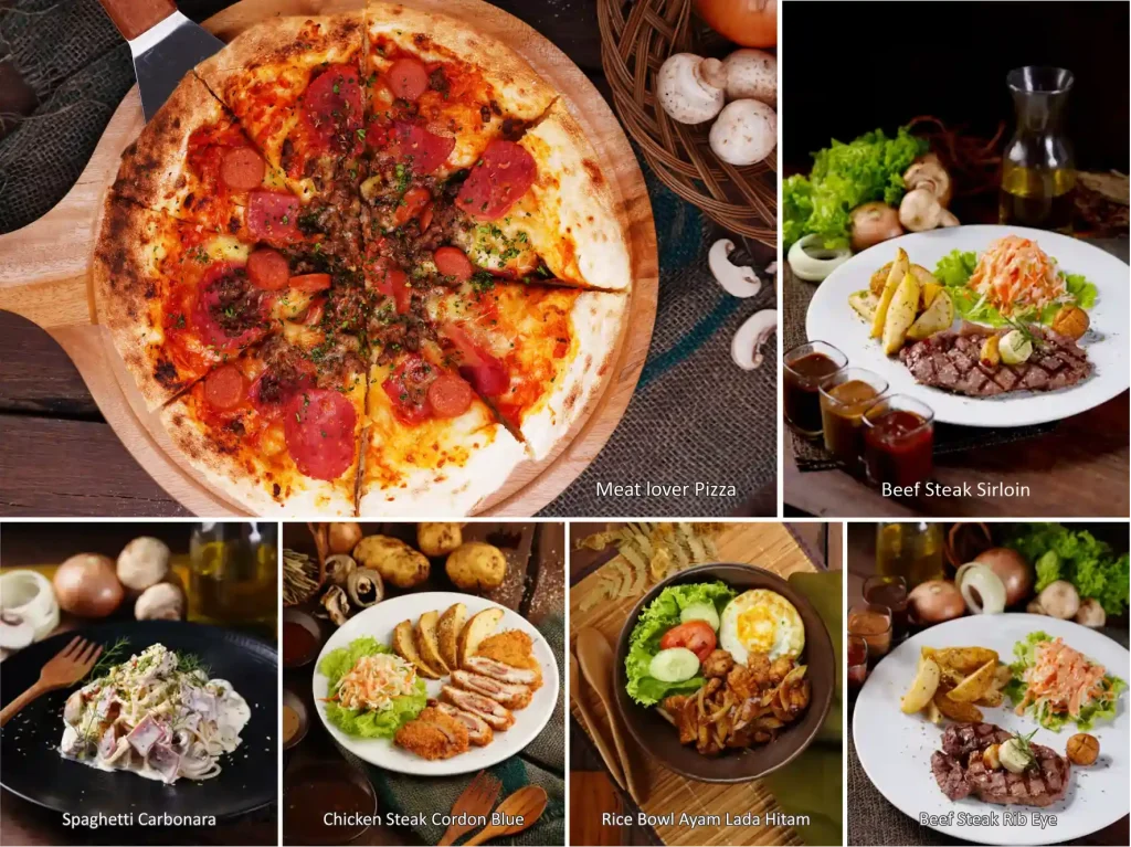 Pilihan menu Western di The Waterfall Resto by Godongijo, Depok